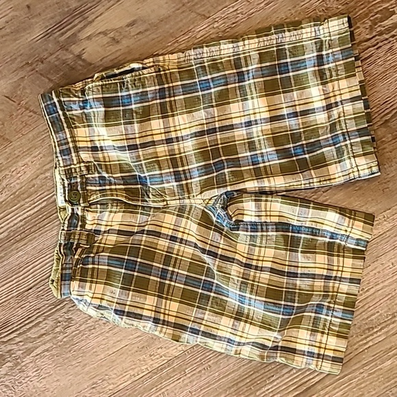 Children's Place/Carter Gorilla Polo/Stay Cool Shirt with Plaid Shorts Size 7 - Picture 5 of 13